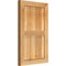 Ekena Millwork Framed Board-n-Batten Shutters, Rough Sawn Western Red Cedar, 16 1/8W x 25H, PR RBF06S16X025RWR - alternate 5